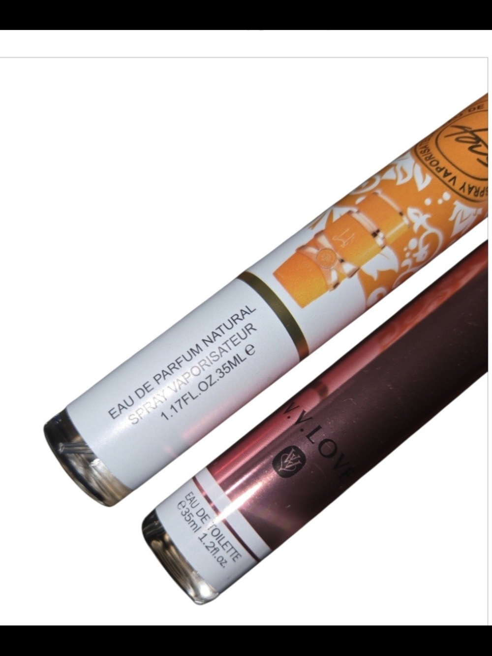 La Bella Viva and Yara Women's Rollerball Fragrance Duo - Orange & Rose - Picture 2 of 6